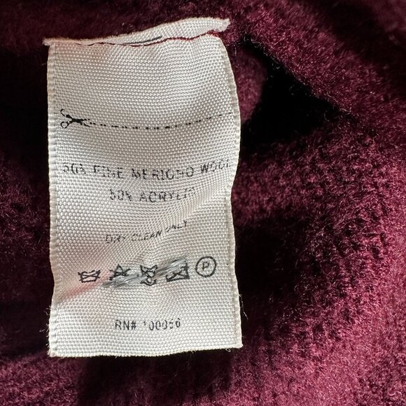 Oobe Brand 161 King St Whitmarsh Merino Wool Sweater Mens Italy Placket Pullover - Picture 7 of 16